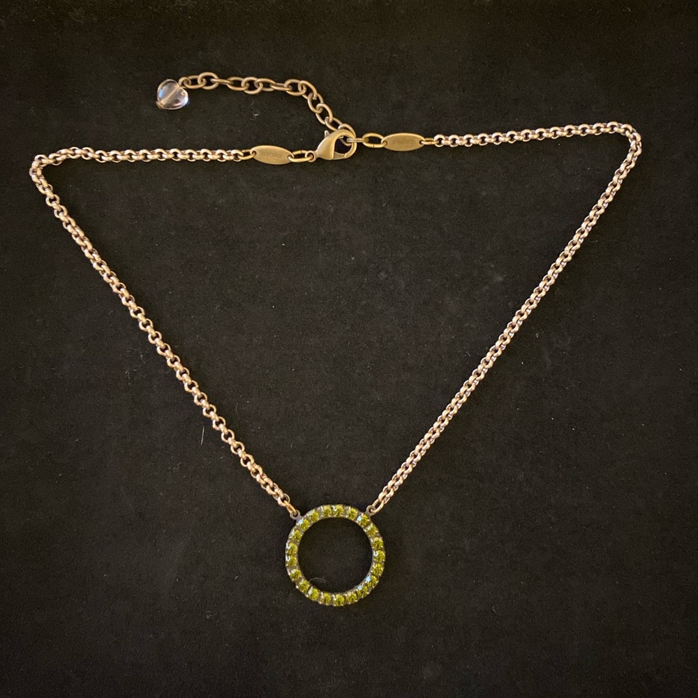 Vintage Sabika circle necklace, F&W 2012